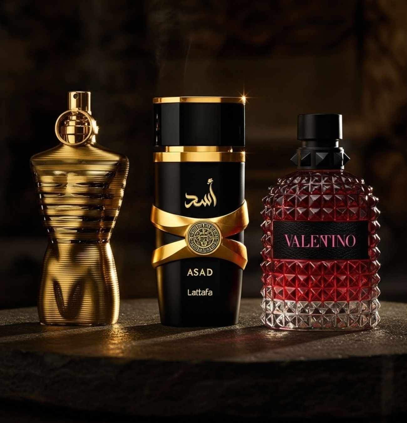 #1 Valentino + JPG Elixir + Assad Negro